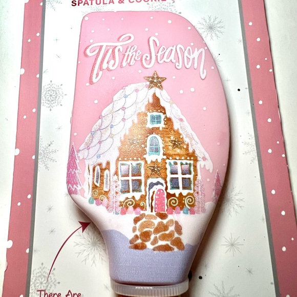 Pink Gingerbread House Silicone Spatula + Metal Pink Girl Cookie Cutter - Picture 9 of 10